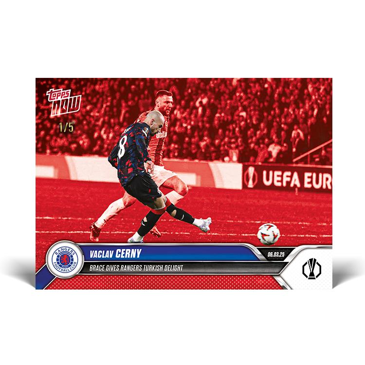 Vaclav Cerny - 2024-25 UEL TOPPS NOW Card 22 - PR: 80 - Image 3