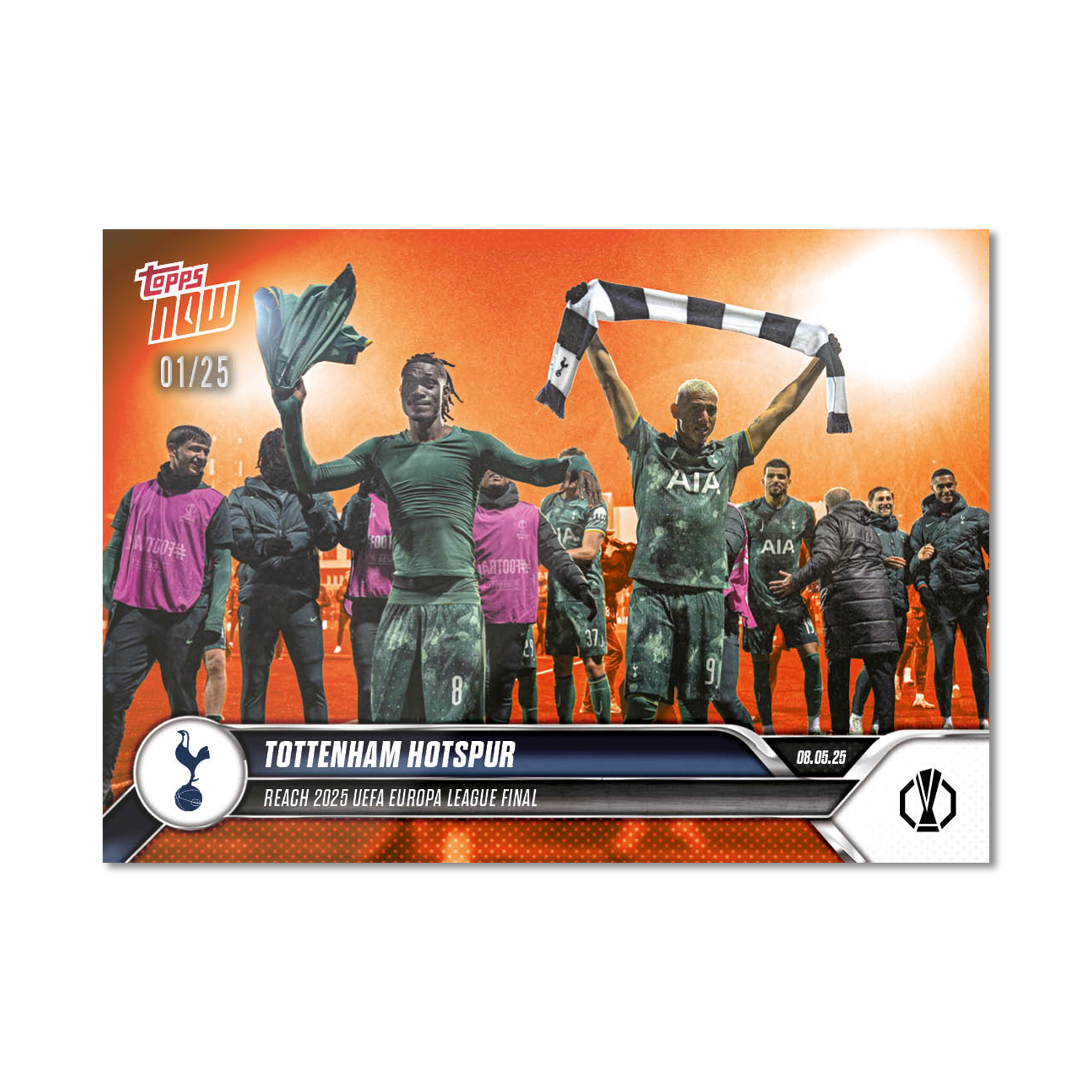 Tottenham Hotspur - 2024-25 UEL Topps NOW Card 33 - Image 5