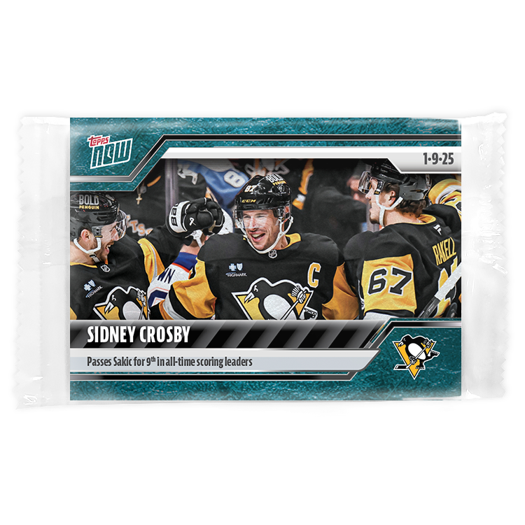 Sidney Crosby - 2024-25 NHL Topps NOW - Sticker 83 - PR: 230 - Image 3