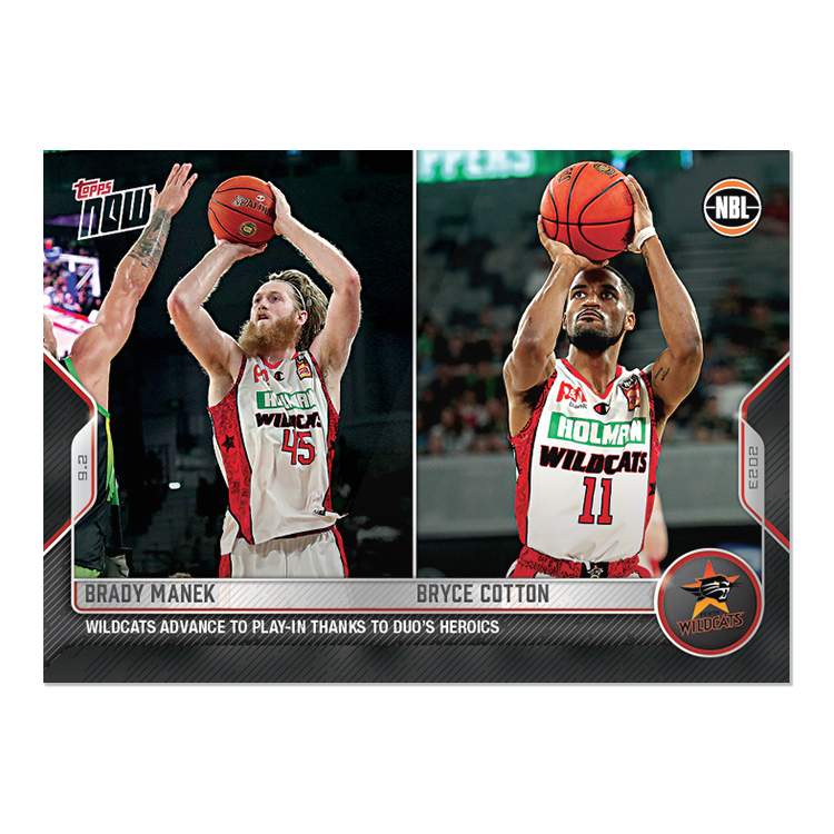 8-Card Bundle - 2022-23 NBL TOPPS NOW Cards: 107-114 - Image 6