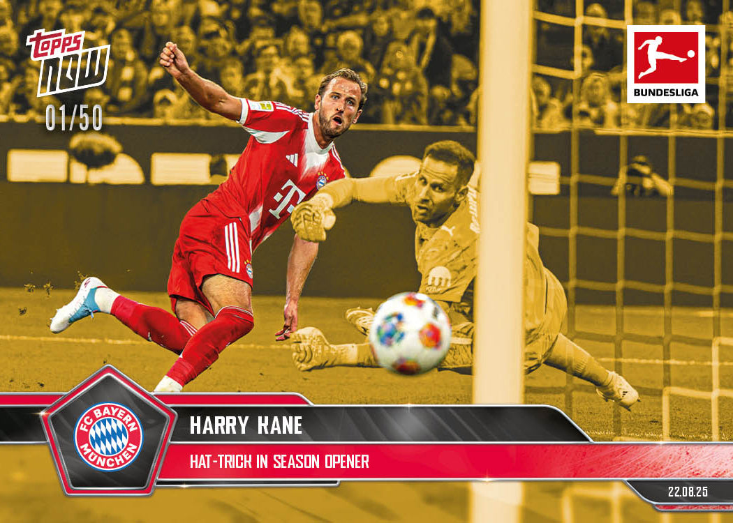Harry Kane - 2025-26 Bundesliga Topps NOW Card 4 - PR: 424 - Image 6