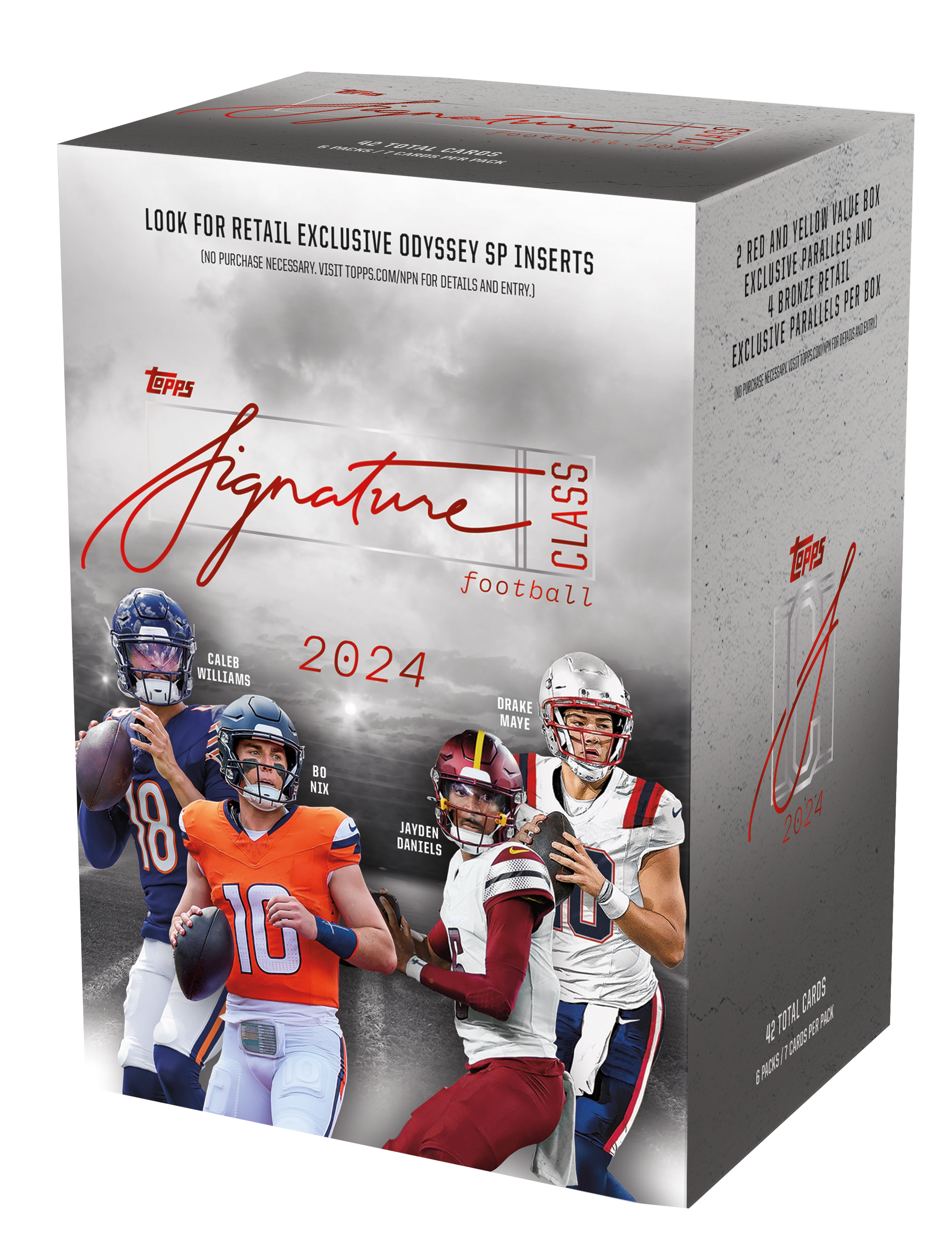 2024 Topps Signature Class Football - Value Box