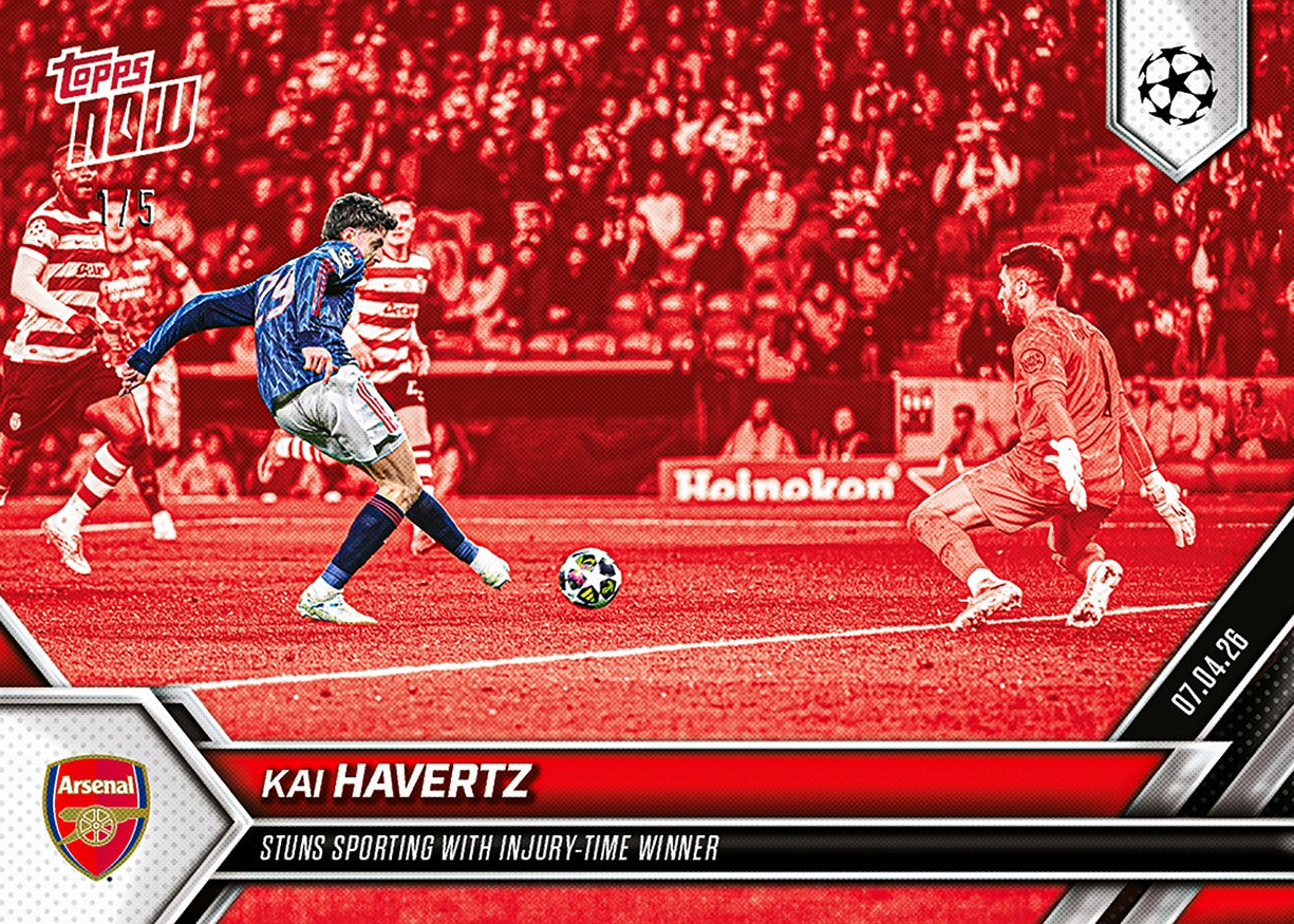 Kai Havertz - 2025-26 UCL Topps NOW - Card 117 - PR: 881 - Image 3