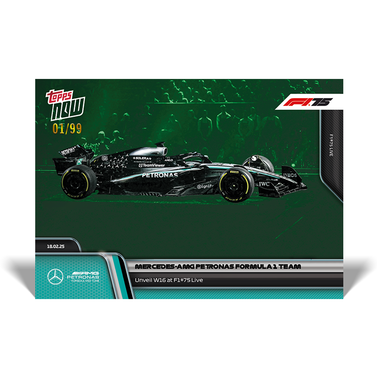 Mercedes-AMG PETRONAS Formula 1 Team - 2025 Formula 1 Topps NOW - Card 4 - PR: 751 - Image 5