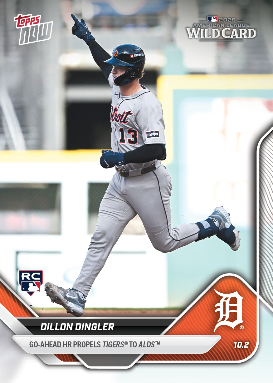 Dillon Dingler - 2025 MLB Topps NOW - Card 813 - PR: 1427