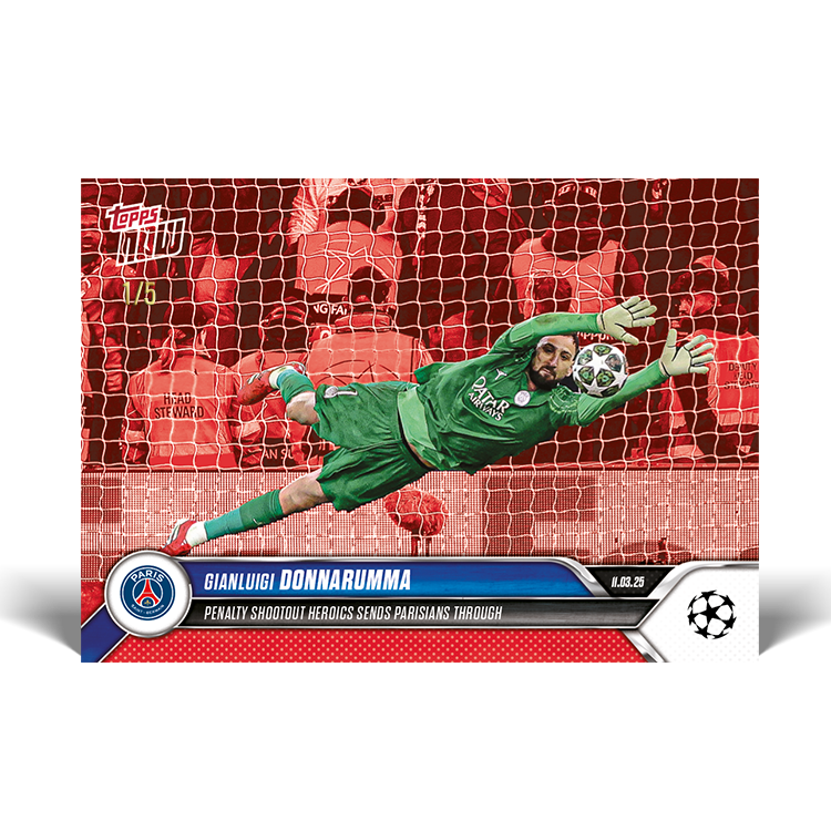 Gianluigi Donnarumma - 2024-25 UCL Topps NOW Card 124 - PR: 179 - Image 4