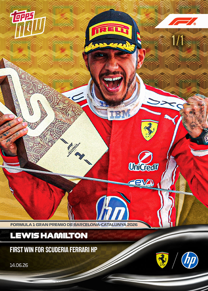 Lewis Hamilton - 2026 Formula 1 Topps NOW - Card 38 - PR: 69024 - Image 5