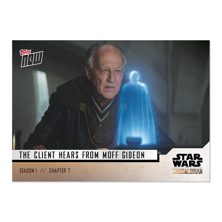 Star Wars: The Mandalorian TOPPS NOW 5-Card Pack - S1 : Chapter 7 - Print Run: 884 - Image 6