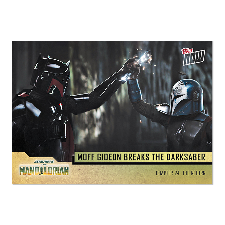 2023 TOPPS NOW Star Wars: The Mandalorian Season 3 Episode 8 - 5 Card Set - PR: 844 - Image 4