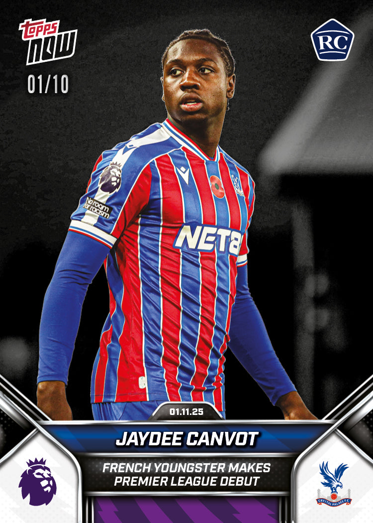 Jaydee Canvot - 2025-26 Premier League Topps NOW - Card 49 - PR: 352 - Image 4