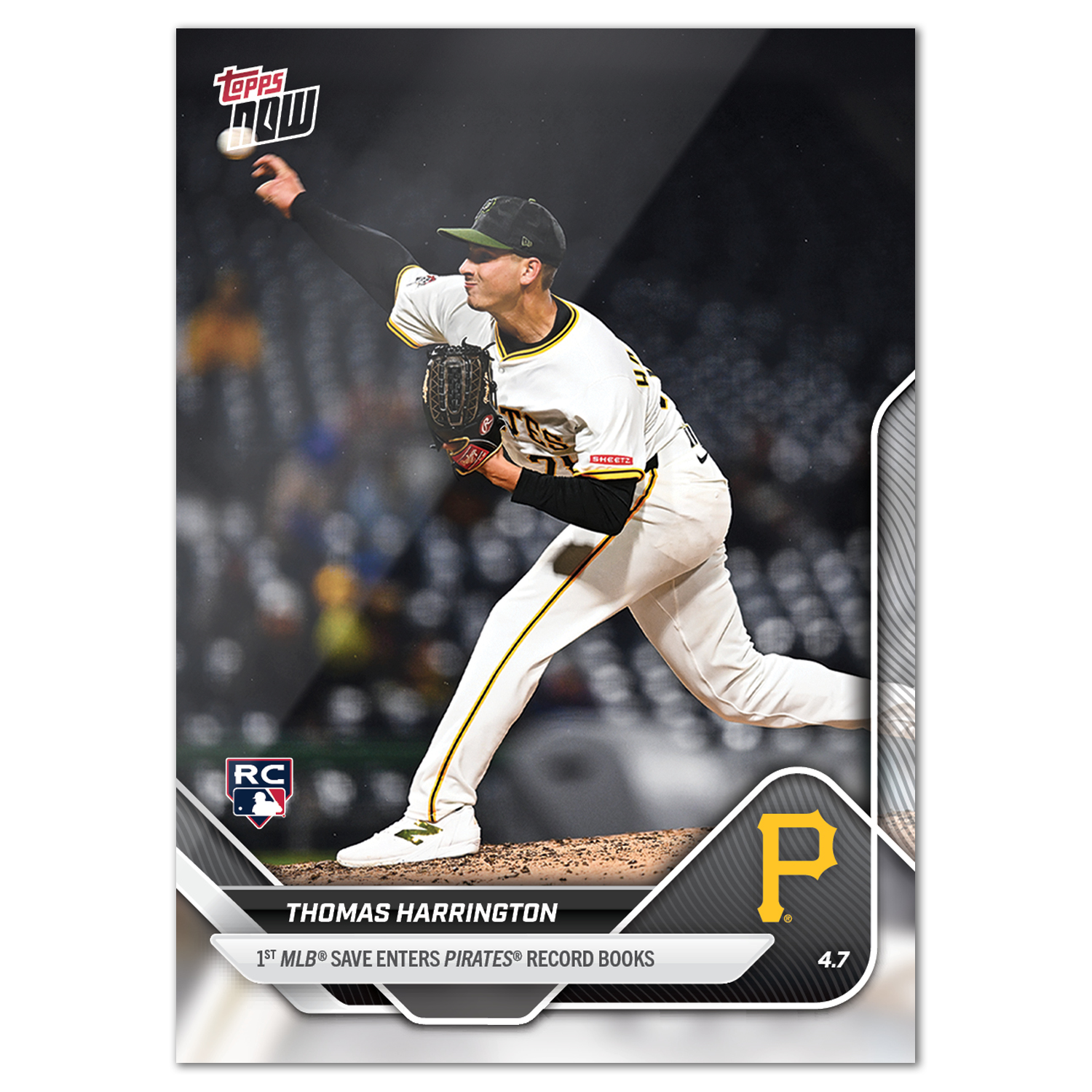 Thomas Harrington - 2025 MLB Topps NOW - Card 49 - PR: 620