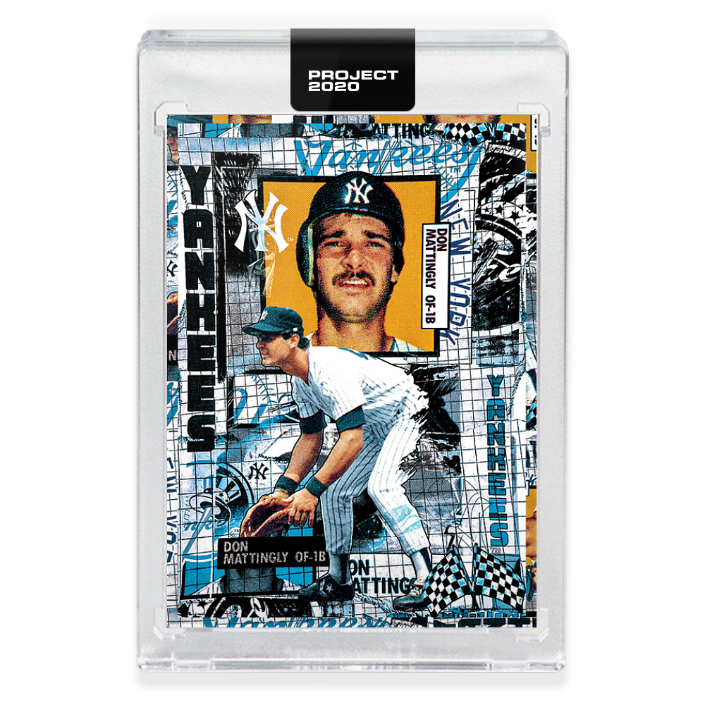 Topps PROJECT 2020 Card 386 - 1984 Don Mattingly by Tyson Beck - Print Run: 2259