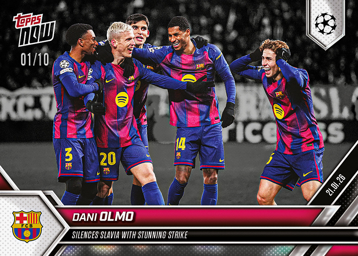 Dani Olmo - 2025-26 UCL Topps NOW - Card 80 - PR: 360 - Image 4
