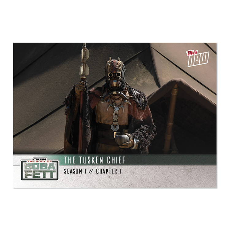 2022 Star Wars TOPPS NOW - 5-Card Pack - Book of Boba Fett Chapter 1 - PR: 2623 - Image 6