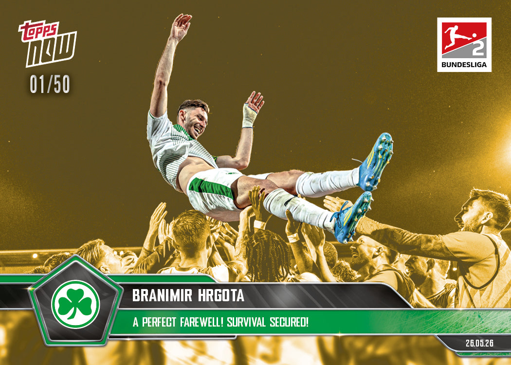 Branimir Hrgota - 2025-26 Bundesliga Topps NOW - Card 201 - PR: 131 - Image 6