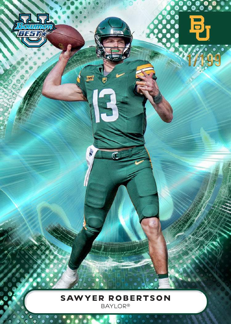 2025 Bowman University Best Football - Hobby Box - Image 2