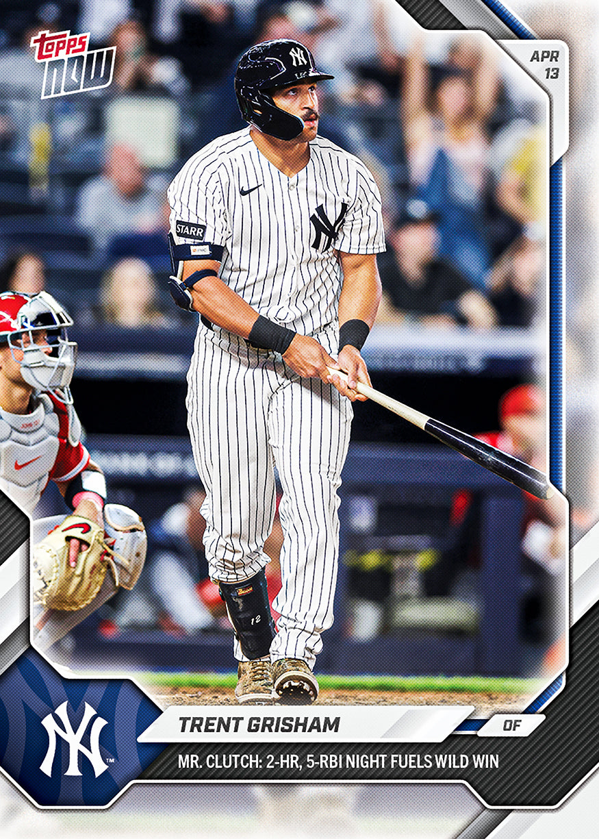 Trent Grisham - 2026 MLB Topps NOW - Card 81 - PR: 479