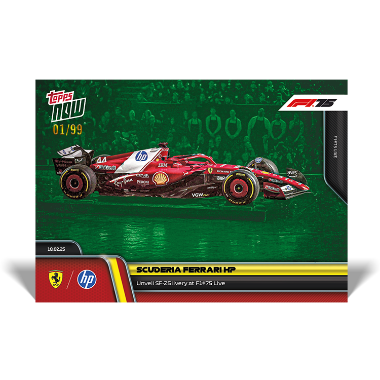 Scuderia Ferrari HP - 2025 Formula 1 Topps NOW - Card 1 - PR: 2205 - Image 5