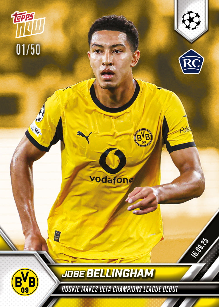 Jobe Bellingham - 2025-26 UCL Topps NOW Card 12 - PR: 1460 - Image 6