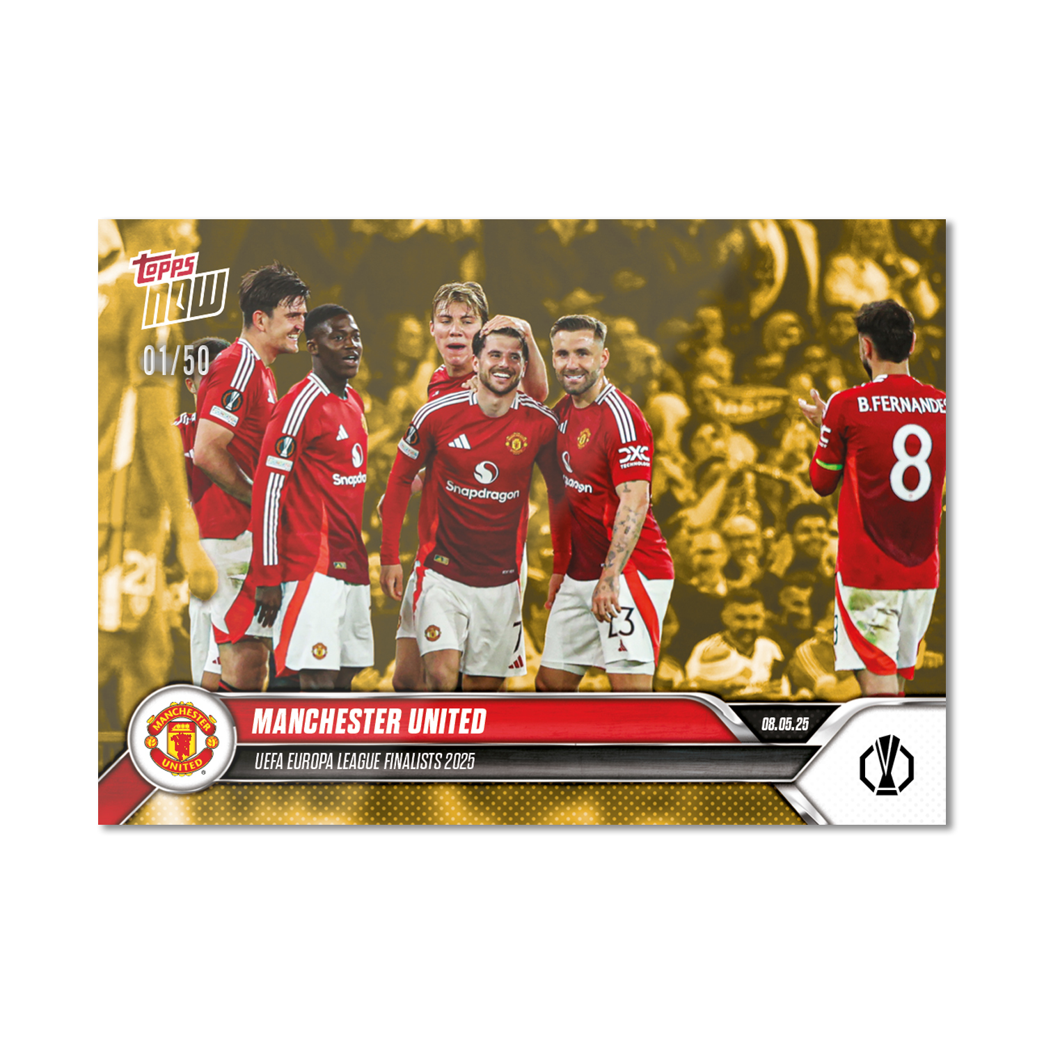 Manchester United - 2024-25 UEL Topps NOW Card 31 - Image 6