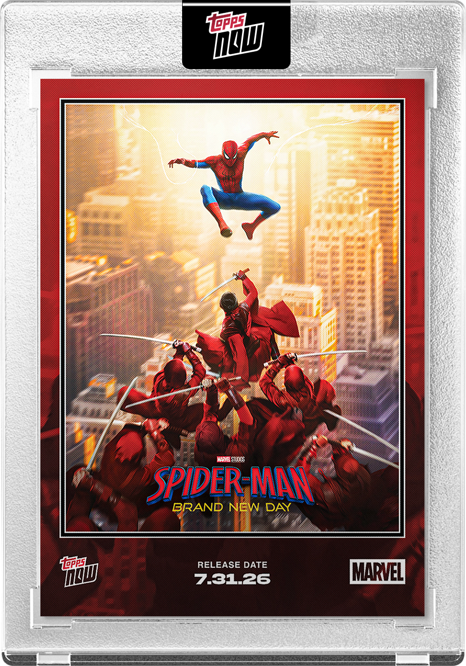 Alternative view of 2026 Marvel Topps Now Spider-Man Brand New Day - PR: 33838
