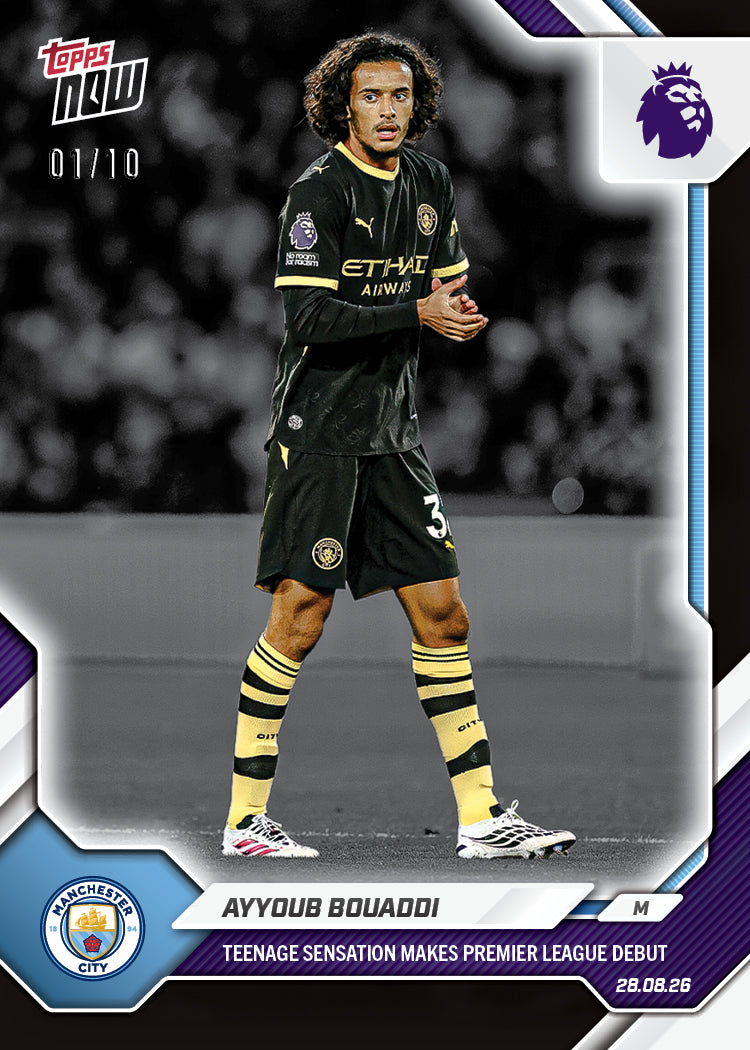Ayyoub Bouaddi - 2026-27 Premier League Topps NOW - Card 11 - Image 4
