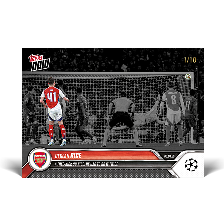 Declan Rice - 2024-25 UCL Topps NOW - Card 130 - PR: 1913 - Image 4