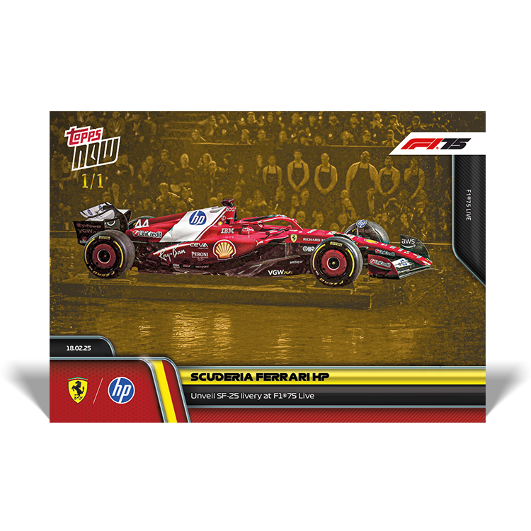 Scuderia Ferrari HP - 2025 Formula 1 Topps NOW - Card 1 - PR: 2205 - Image 3