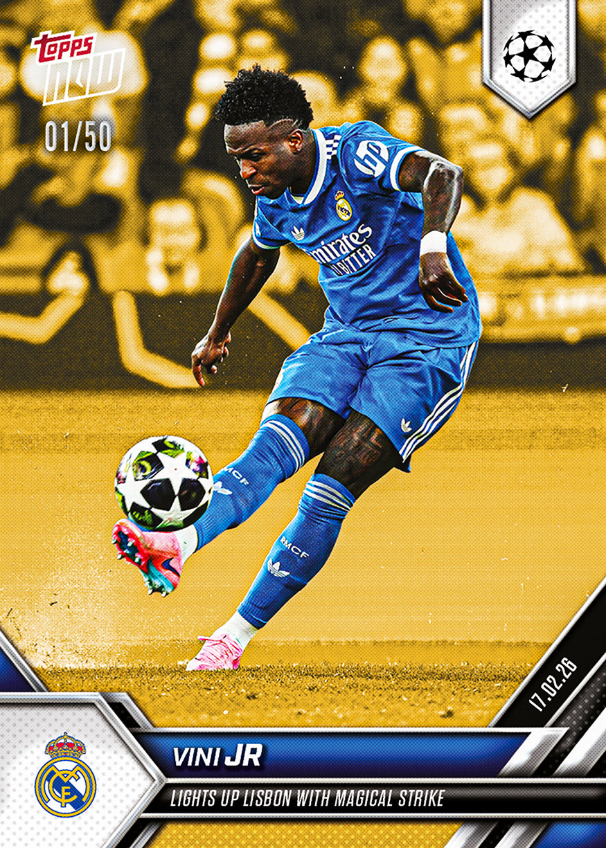 Vini Jr - 2025-26 UCL Topps NOW - Card 88 - PR: 816 - Image 6