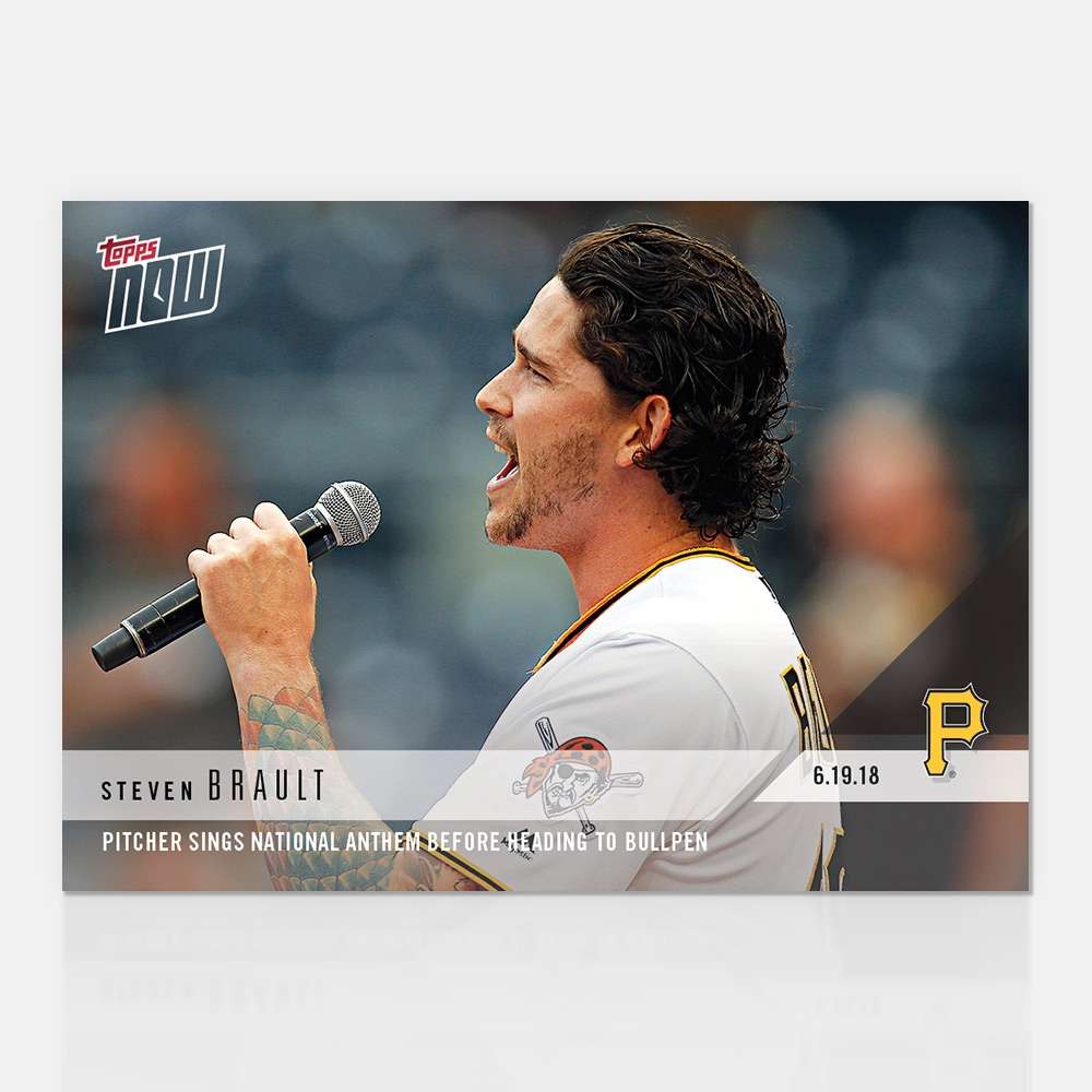 Steven Brault - 06/19/2018 TOPPS NOW Card 344 - Print Run: 221
