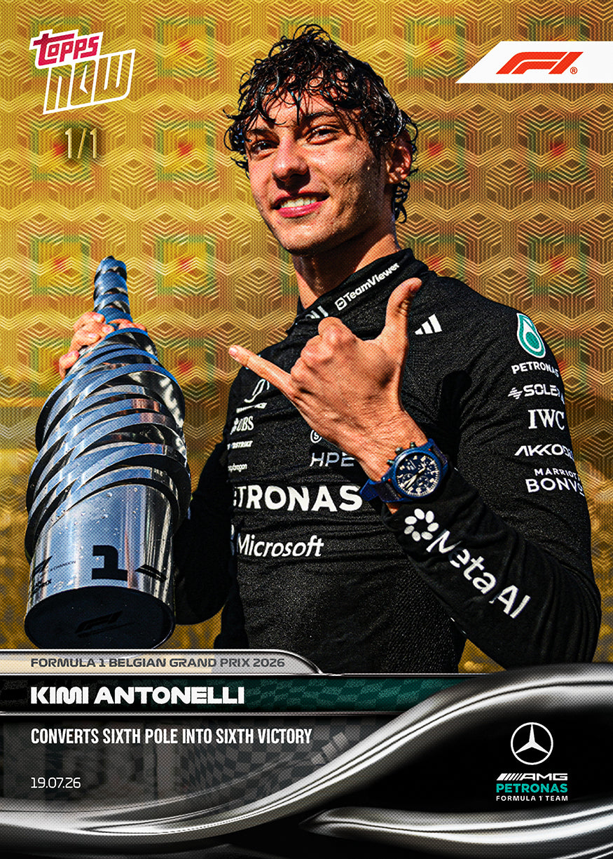 Kimi Antonelli - 2026 Formula 1 Topps NOW - Card 48 - PR: 14351 - Image 2
