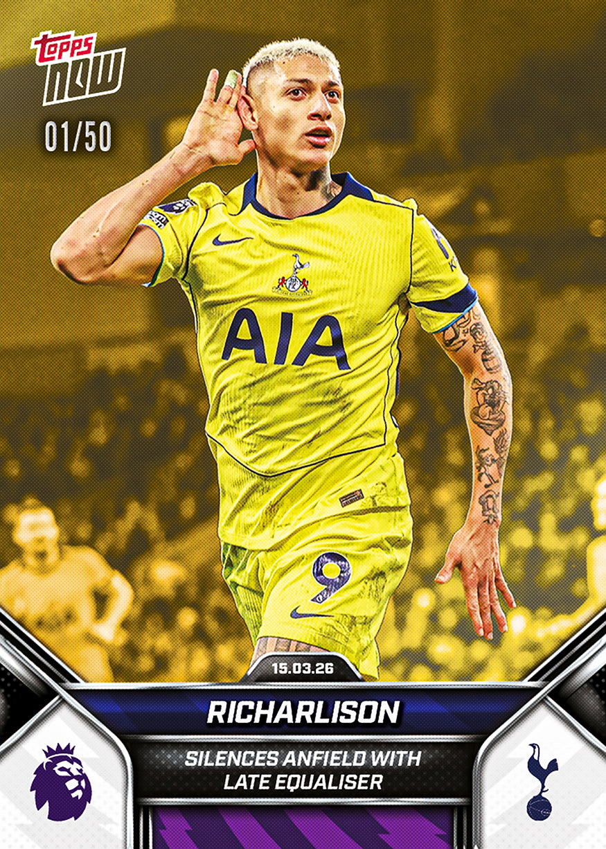 Richarlison - 2025-26 Premier League Topps NOW - Card 159 - PR:532 - Image 6