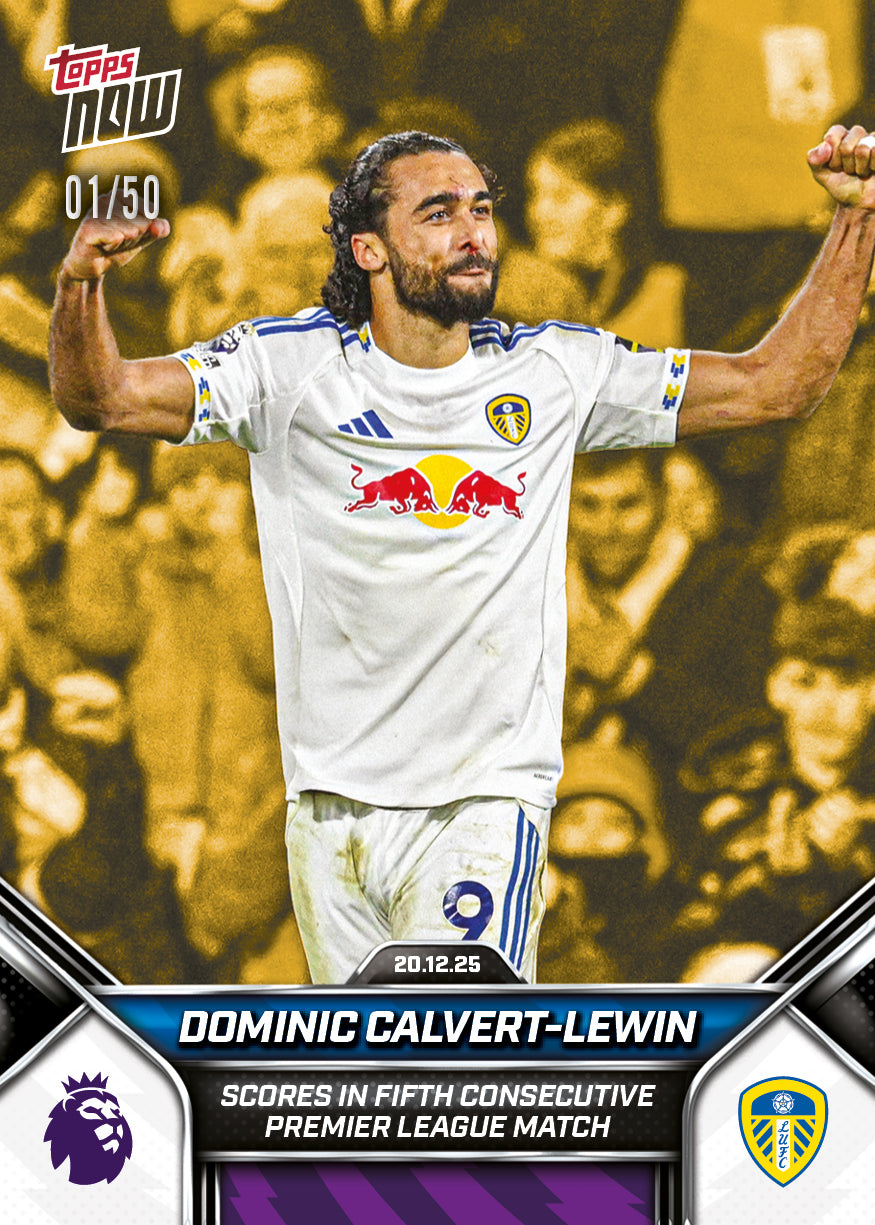 Dominic Calvert-Lewin - 2025-26 Premier League Topps NOW - Card 84 - PR: 535 - Image 6