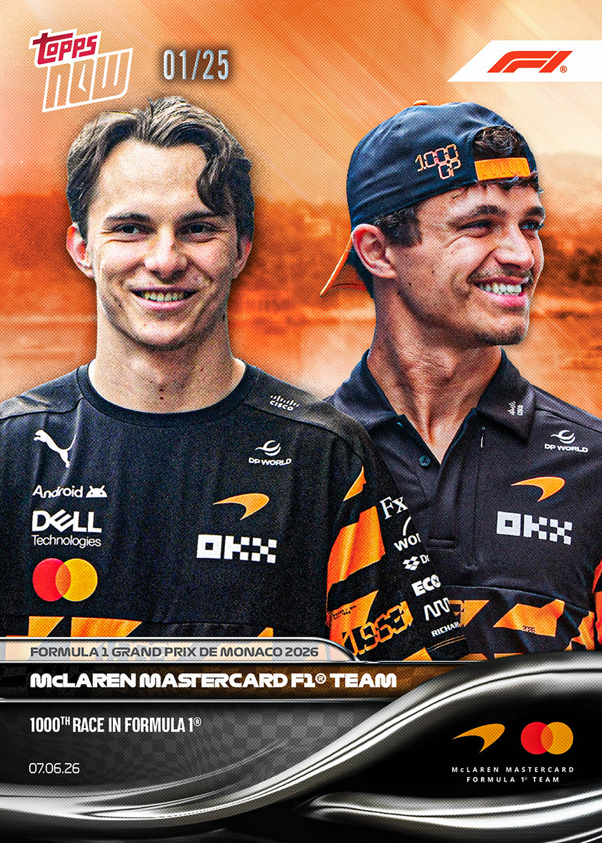 McLaren Mastercard F1 Team - 2026 Formula 1 Topps NOW - Card 37 - PR: 5080 - Image 6