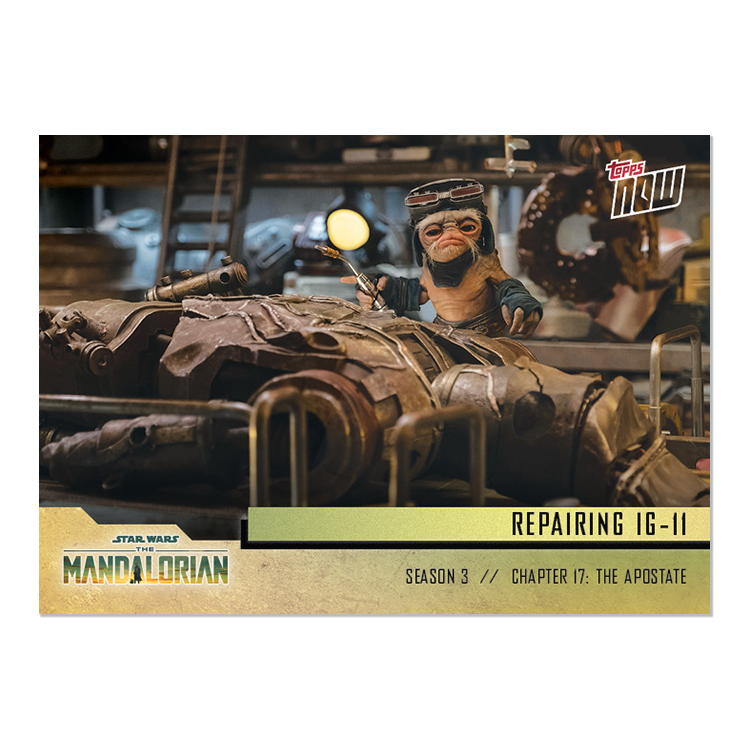 2023 TOPPS NOW Star Wars: The Mandalorian Season 3 Episode 1 - 5 Card Set - PR: 901 - Image 6