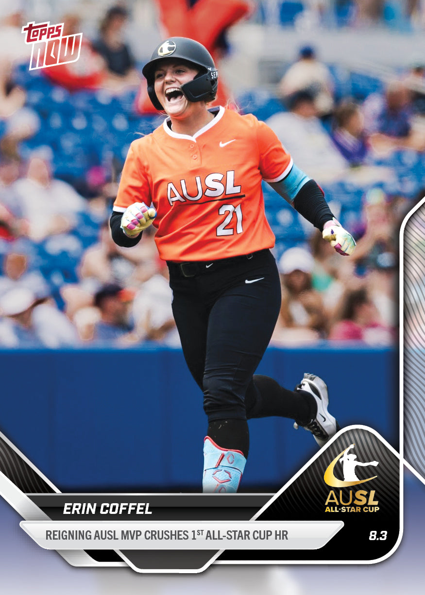 Erin Coffel - 2025 AUSL Topps NOW - Card 33 - LOOK FOR AUTOS - PR: 1124