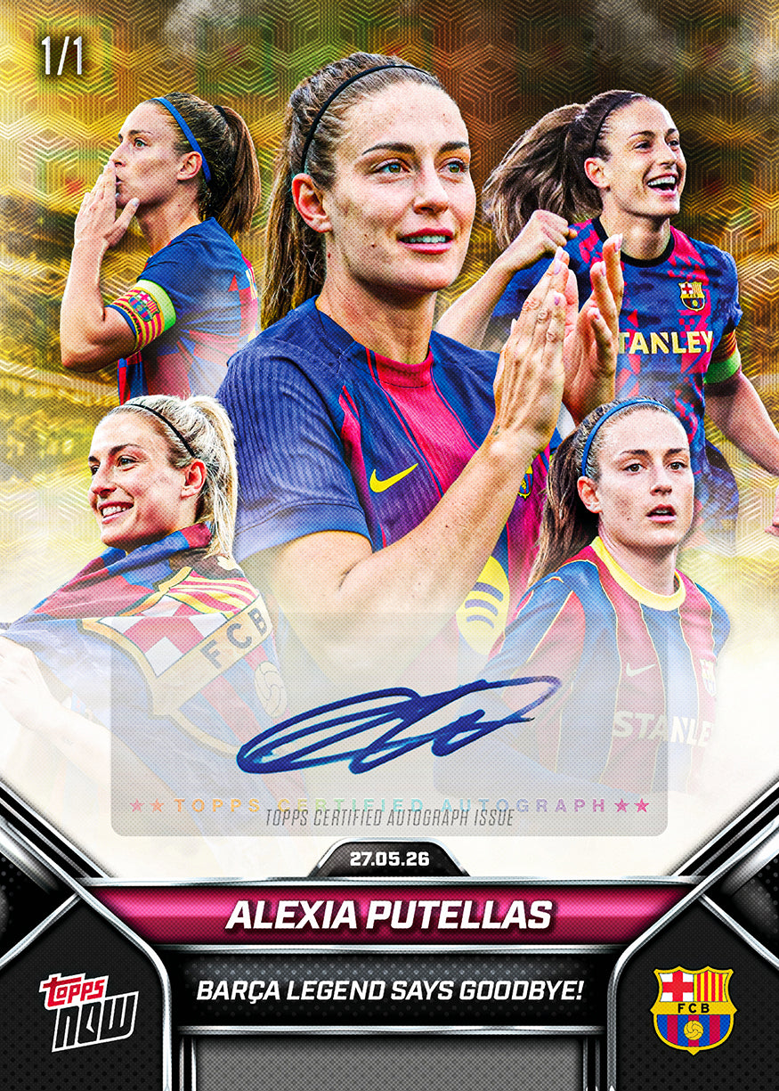 Alexia Putellas - 2026 FC Barcelona Topps NOW - Card 6 - PR: 2337 - Image 2