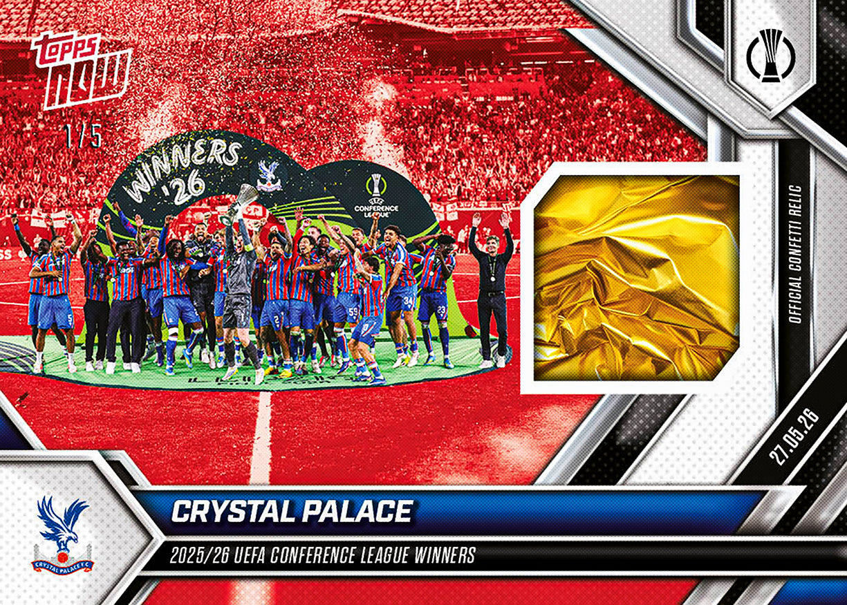 Crystal Palace - 2025-26 UECL Topps NOW - Card 11 - PR: 822 - Image 3