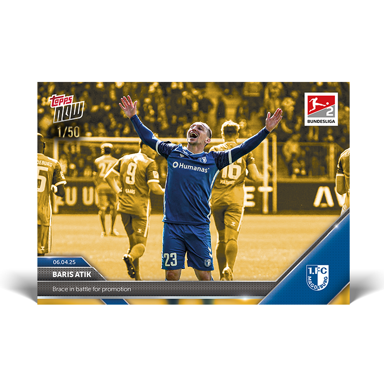 Baris Atik - 2024-25 Bundesliga Topps NOW Card 160 - PR: 160 - Image 7