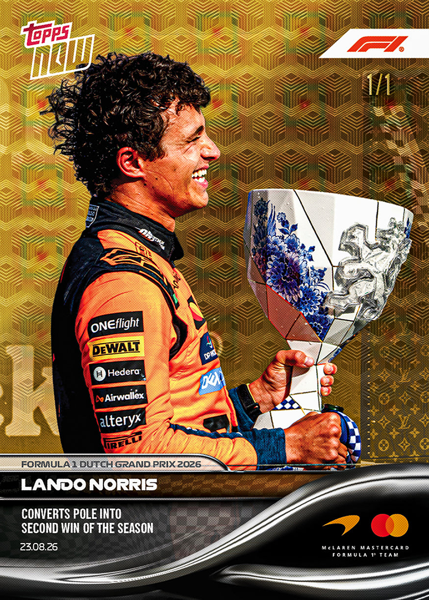 Lando Norris - 2026 Formula 1 Topps NOW - Card 53 - PR: 4956 - Image 2
