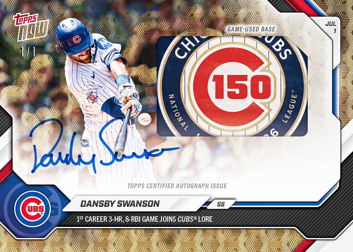 Dansby Swanson - 2026 MLB Topps NOW - Card 402 - PR: 2013 - Image 2