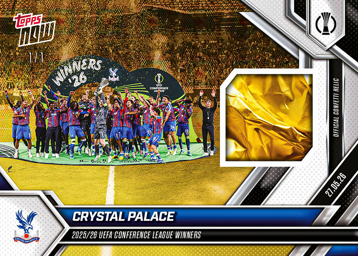 Crystal Palace - 2025-26 UECL Topps NOW - Card 11 - PR: 822 - Image 2