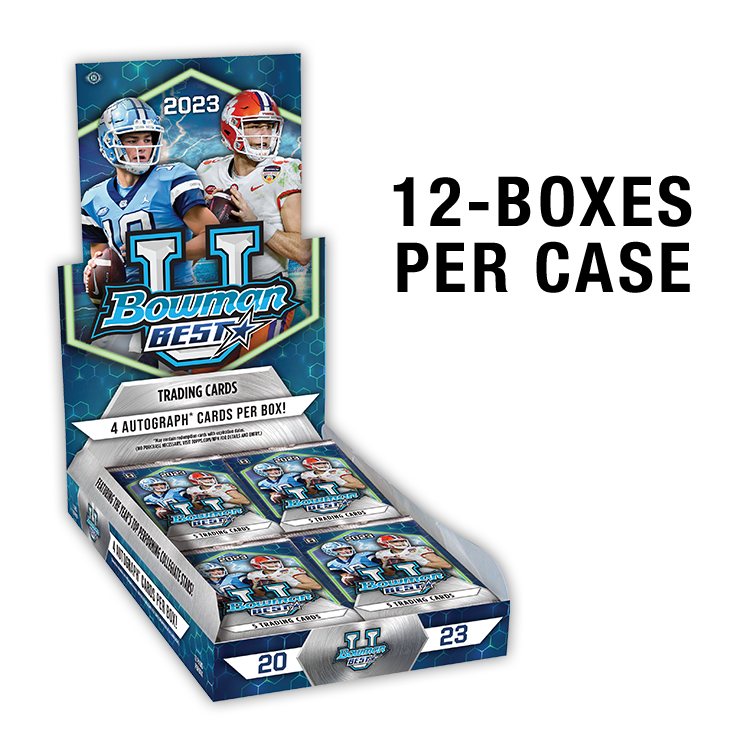 2023 Bowman University Best Football - Hobby Box - Sealed Case