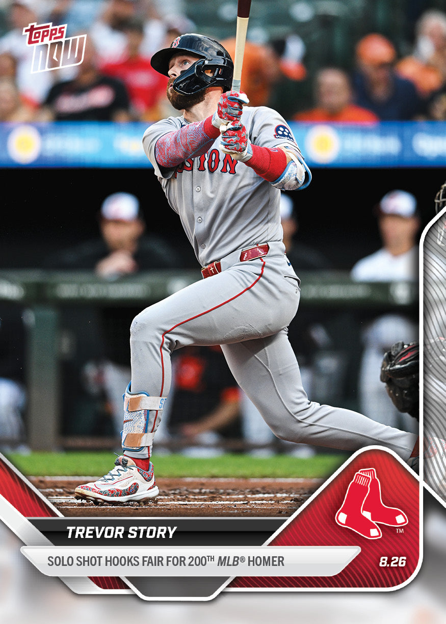 Trevor Story - 2025 MLB Topps NOW - Card 611 - PR: 530
