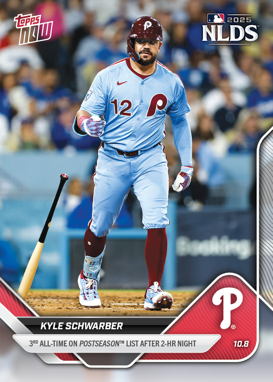 Kyle Schwarber - 2025 MLB Topps NOW - Card 845 - PR: 1937 - Image 2