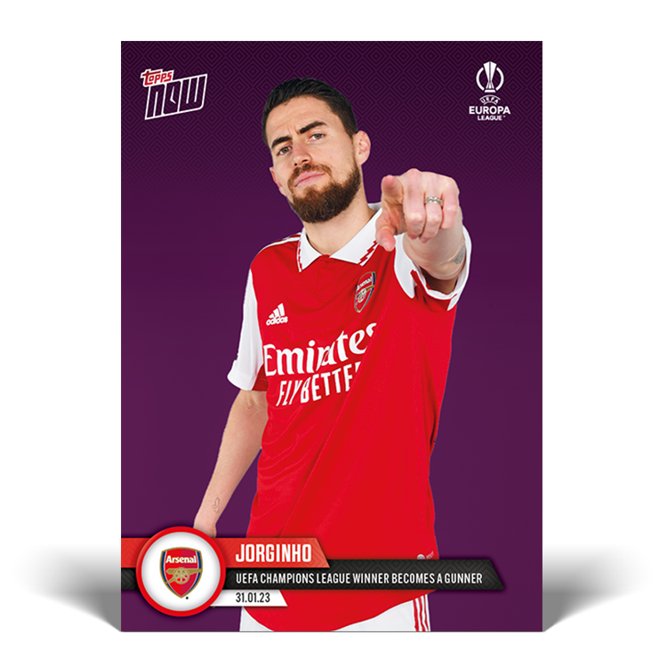 UEFA Champions League winner becomes a Gunner - EL TOPPS NOW Card #24 - PR: 216 - Image 5