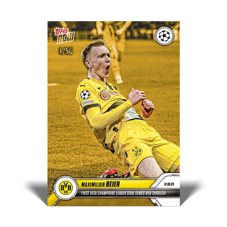 Maximilian Beier - 2024-25 UCL Topps NOW Card 126 - PR: 153 - Image 7