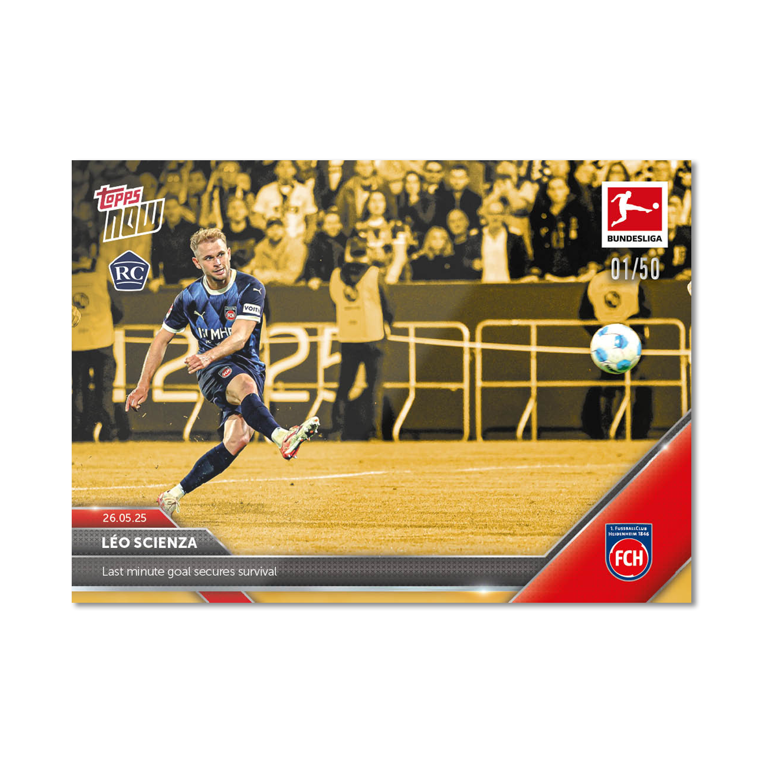 Léo Scienza - 2024-25 Bundesliga Topps NOW - Card 195 - PR: 146 - Image 6