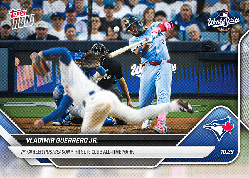 Vladimir Guerrero Jr. - 2025 MLB Topps NOW - Card 909 - PR: 7662