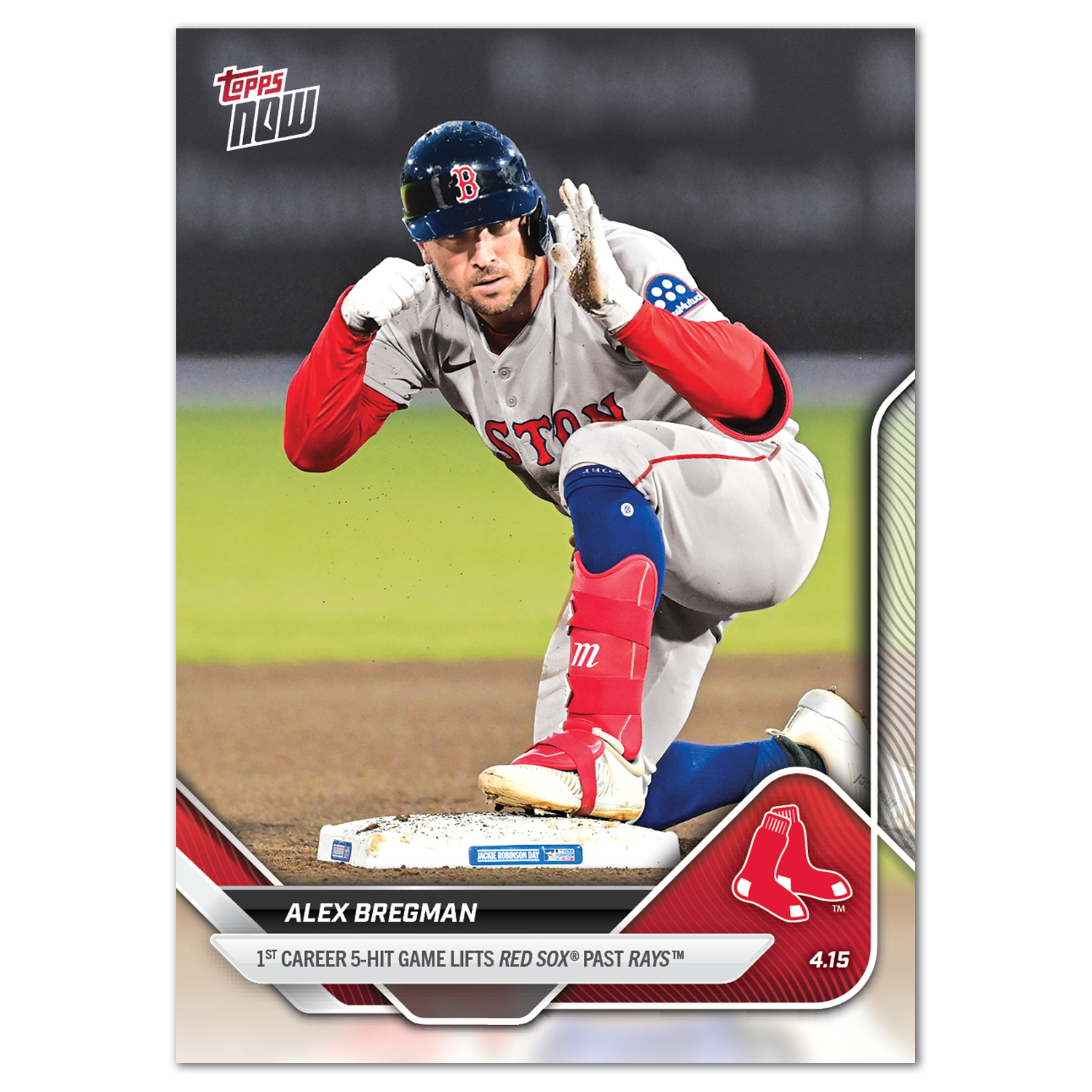 Alex Bregman - 2025 MLB Topps NOW - Card 71 - PR: 510